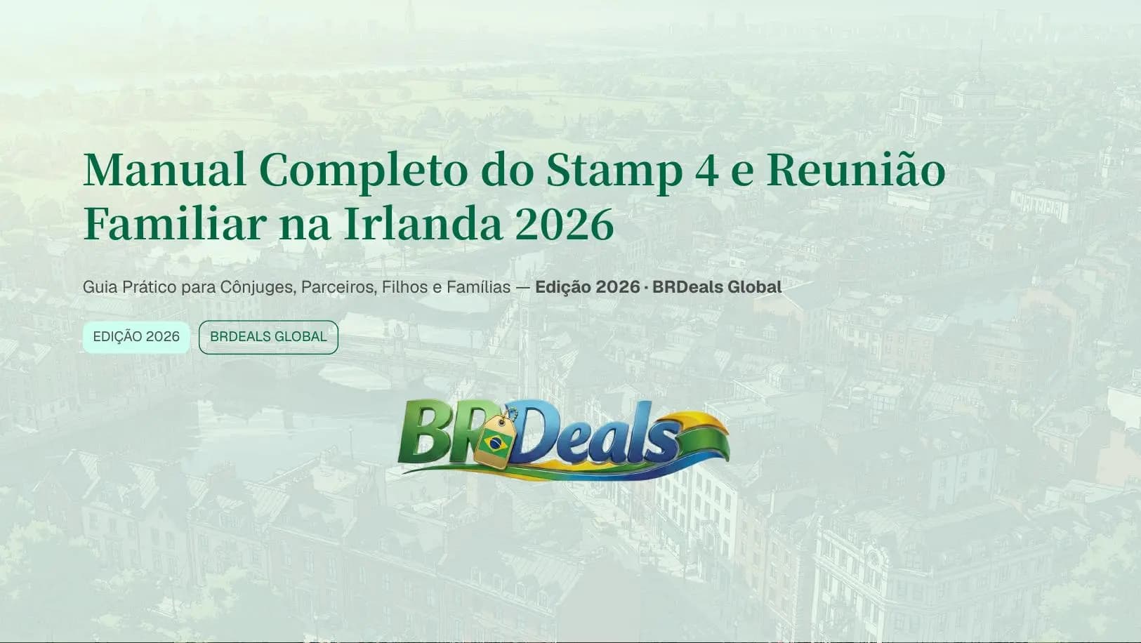 Capa do Manual Completo do Stamp 4 e Reunião Familiar na Irlanda, edição 2026